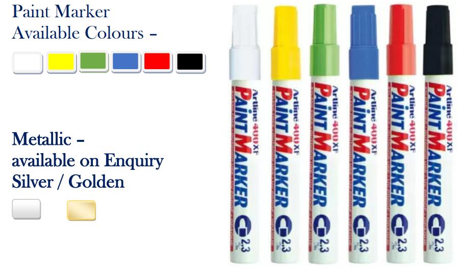 Buy HK Paint White Markers online at best rates in India L&TSuFin