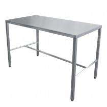 Meeting Office Tables Grey Stainless Steel_0