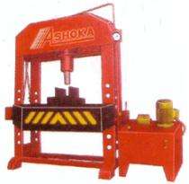 Ashoka upto 50 ton Power Operated 450 mm H Frame Hydraulic Press 20 x 38 in_0