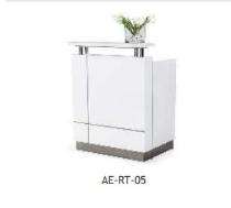 Adhithya Reception Office Tables White Wooden_0