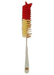 Polypropylene Bottle Cleaning Brush Plastic Handle Red, Yellow_0