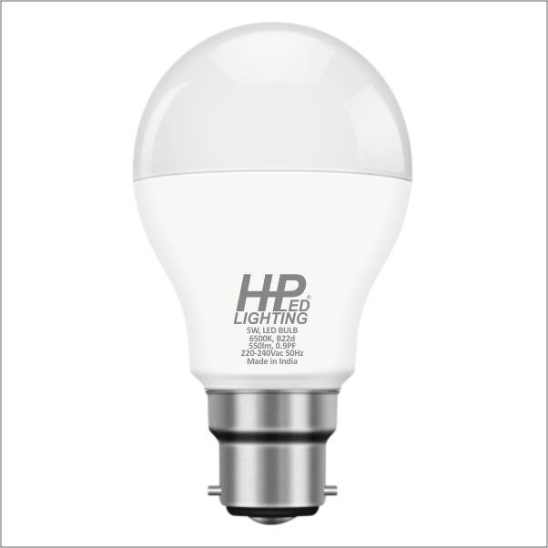 HP LED LIGHTING 7 W Cool White B22 1 piece LED Bulbs_2