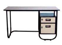Counter Office Tables Black Stainless Steel_0