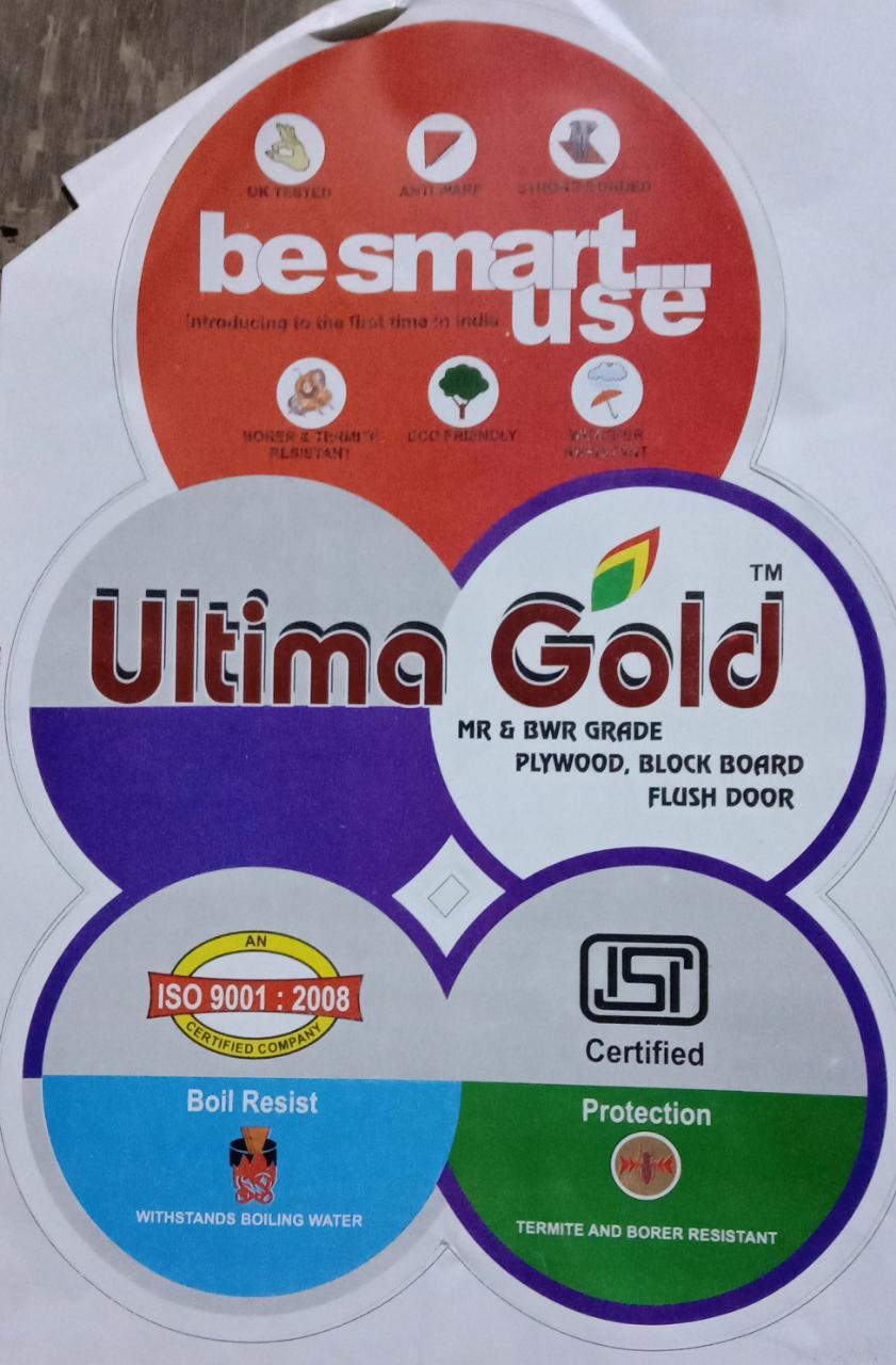 12 mm Ultima Gold Marine Plywood 8 x 3 ft_1