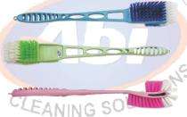 Abi Filament PP Long Life Regular Toilet Cleaning Brush Plastic Handle Blue, Green, Pink_0