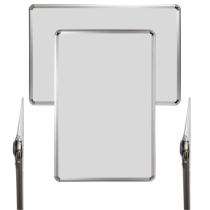 Delta Aluminium Magnetic White Marker Writing Board_0