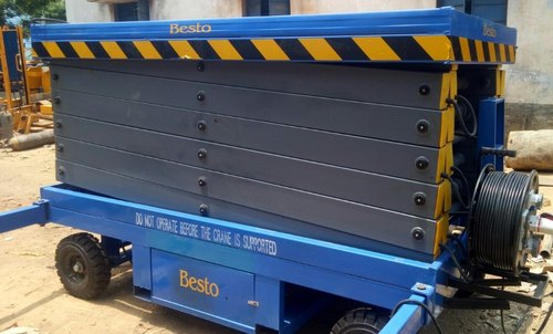 BESTOMATERIALHANDLING 0.5-1 ton 55 Feet Scissor Lift Electric_1