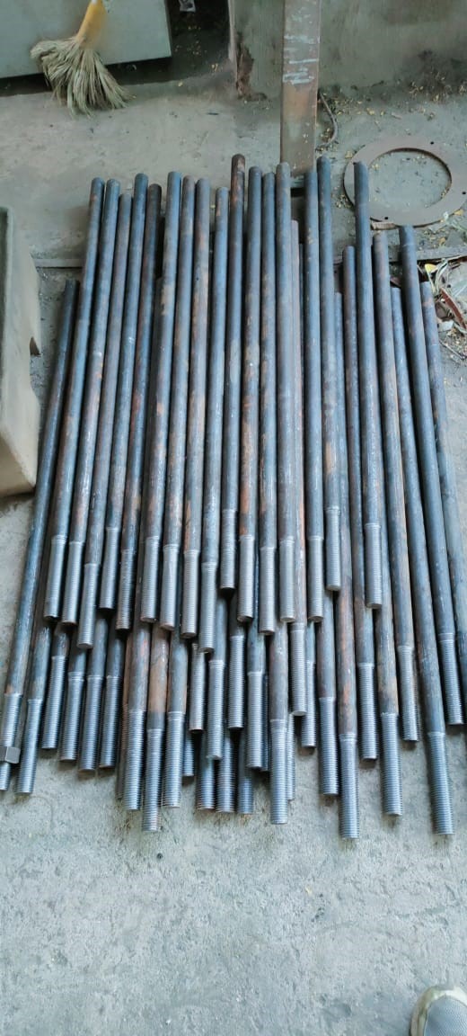 Mild Steel Foundation Bolts L Shape 1000 mm_2