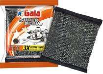 GALA Stainless Steel Cleaning Scrubber 15x10 cm Silver_0