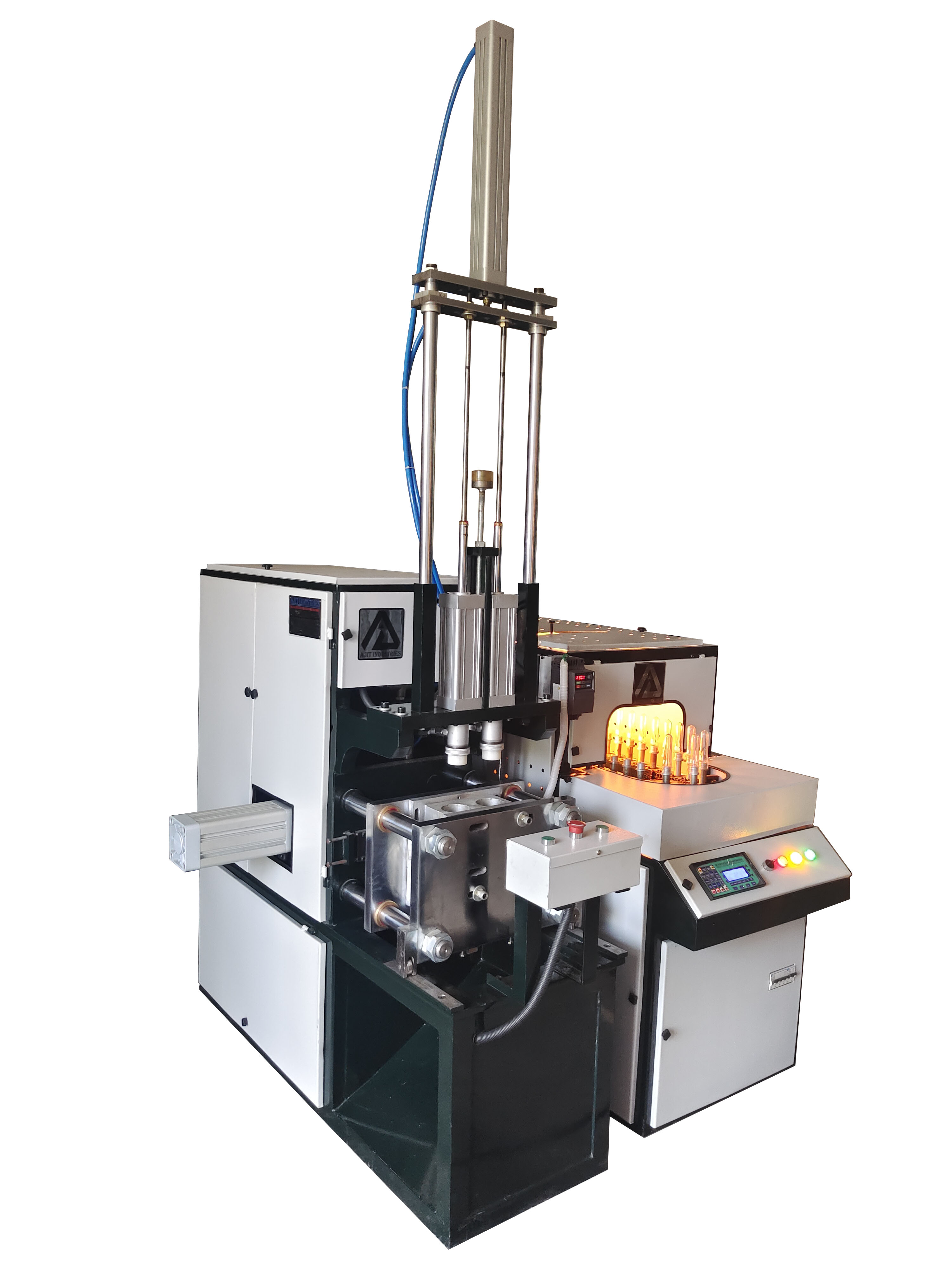 AJIT 19 ton Blowing Blow Moulding Machine 4C1 Litre 15 kW 32 gm_3