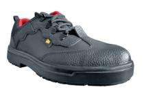 JCB Power Leather Steel Toe Safety Shoes Black_0