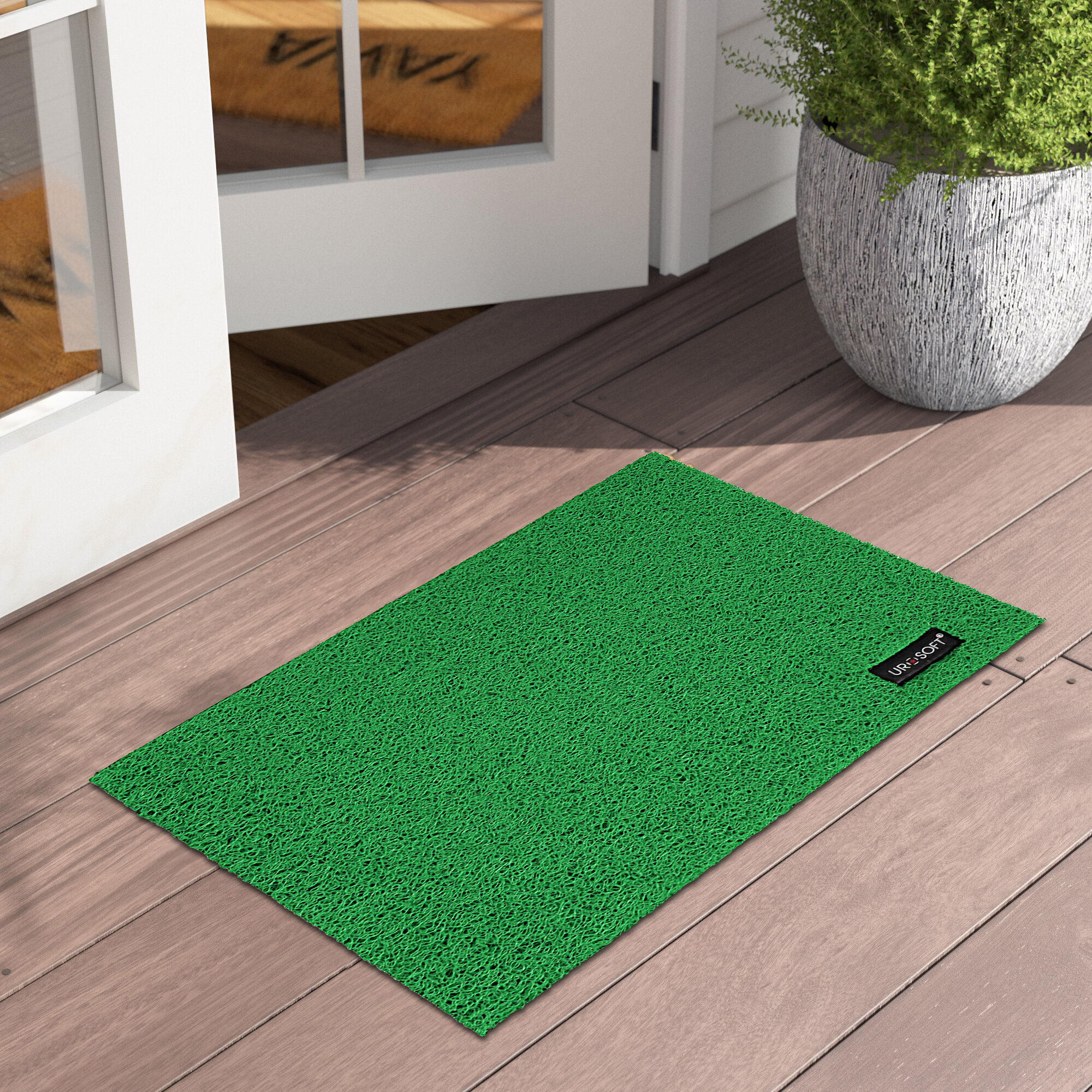 Floor Mats Scraper PVC 40 x 60 cm Green_3
