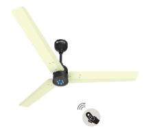 RENESA 1400 mm 3 Blades 28 W Ivory and Black Ceiling Fans_0