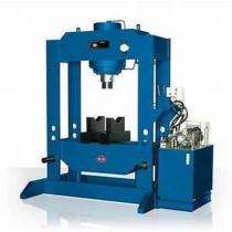 100T Power Operated 500mm H Frame Hydraulic Press 500 x 1000 mm_0