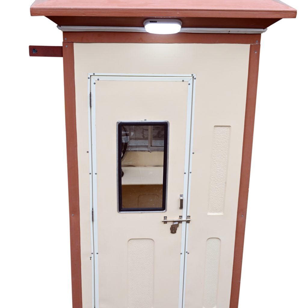 RAVI FIBREGLASS INDUSTRIES FRP 9 ft Portable Security Cabin_2