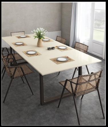 15 mm Crema Chips Glossy Granite Tiles 800 x 2400 mm_1