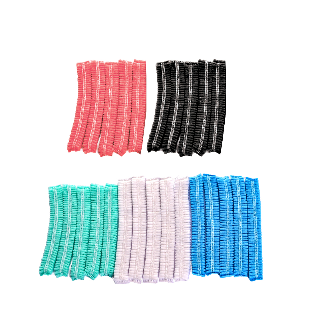 SAFESHIELD Disposable Spunbond NonWoven Unisex 18" Bouffant Cap_4