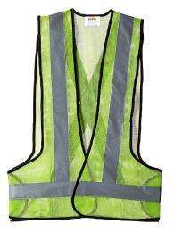 STANLEY Polyester Safety Jackets L Highmesh Without Sleeves Green_0