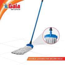 Gala Wet Clip Mop Cotton 4 ft Blue_0