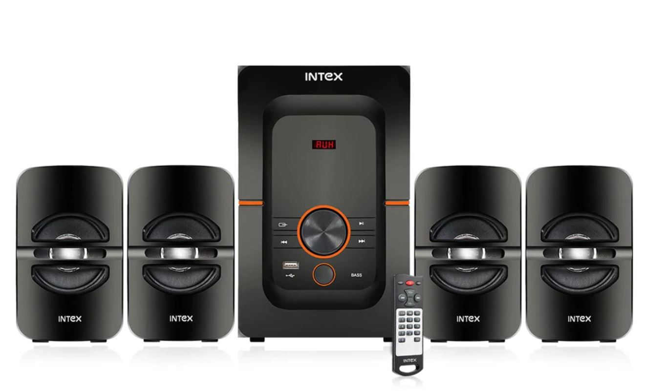 INTEX BANG PLUS FMUB- 4.1 Home 78 W Multimedia Speaker USB, AUX, Bluetooth V5.1_1