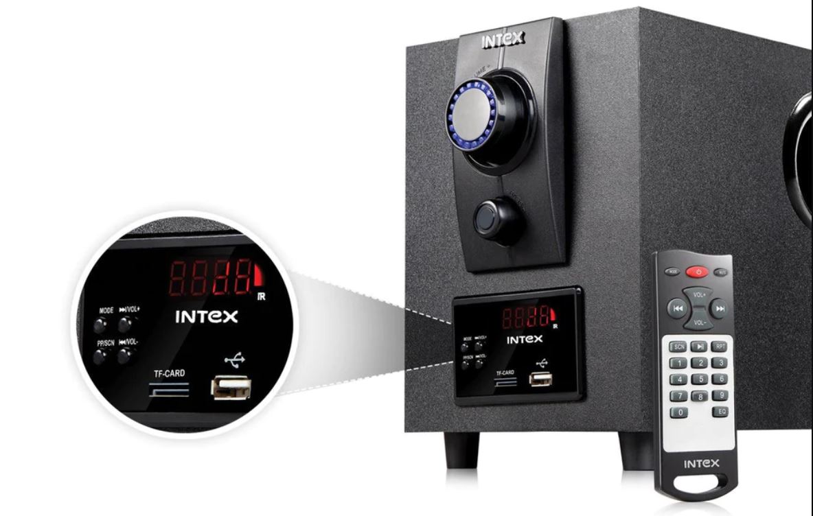 INTEX ECHO 2616 TUFB - 4.1 Home 55 W Multimedia Speaker USB, AUX, Bluetooth V5.1_1