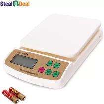 Stealodeal Kitchen with Digital Display Electronic Weighing Scale 7 kg SF -400A B_0