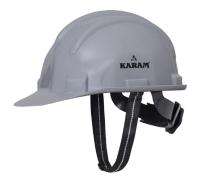 Karam Polymer Grey Fusion Safety Helmets PN521_0