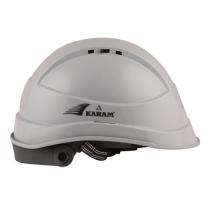 Karam Polyethylene Apex Grey Fusion Safety Helmets PN542_0