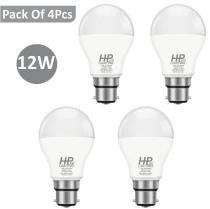 HP LED LIGHTING 12 W Cool White B22 4 piece LED Bulbs_0