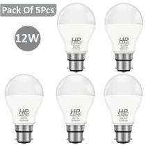 HP LED LIGHTING 12 W Cool White B22 5 piece LED Bulbs_0