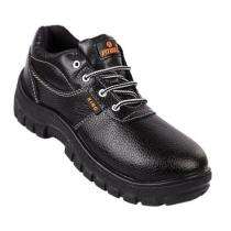 Pitbull King Synthetic Leather Steel Toe Safety Shoes Black_0