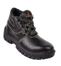 Pitbull Pilot Synthetic Leather Steel Toe Safety Shoes Black_0