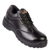 Pitbull Panther Synthetic Leather Steel Toe Safety Shoes Black_0
