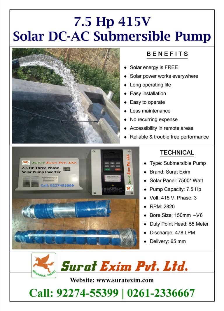 Solar Pumps Submersible Pump Stainless steel_1