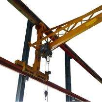 Desol 100 - 5000 kg Electric Pillar Mounted Jib Crane_0