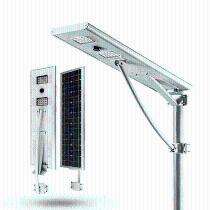 24 W White LED Metal 18 Ah Solar Street Light_0