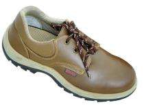 Karam FS61 Leather Steel Toe Safety Shoes Brown_0