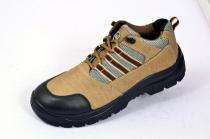 Allen Cooper 9005 Leather Steel Toe Safety Shoes Brown_0