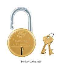 Godrej Brass Padlock Type Door Locks Navtal 7 lever_0