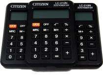 Citizen |Pack of 3| LC-210N Basic 8 Digit Calculator_0