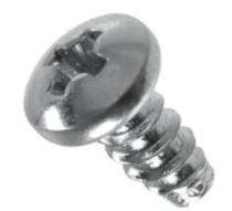 Round M2 6 mm Self Tapping Screws Stainless Steel_0