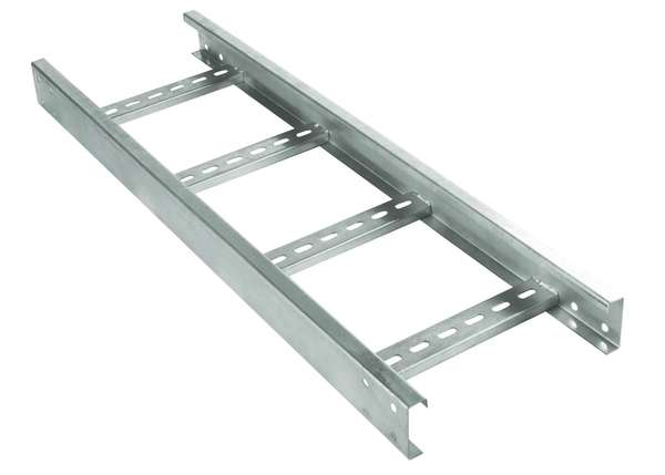 Galvanized Iron Ladder Cable Trays 50 mm 100 mm 0.6 mm_0