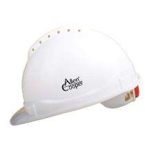 Allen Cooper Plastic White Nape and Ratchet Safety Helmets SUPER ALPHA-762_0