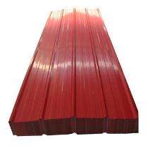 Asian Double Ribbed Trapezoidal PPGL Roofing Sheet_0