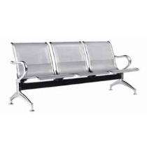 Tej  3 Seater Waiting Bench Stainless Steel 175x65x78 cm_0