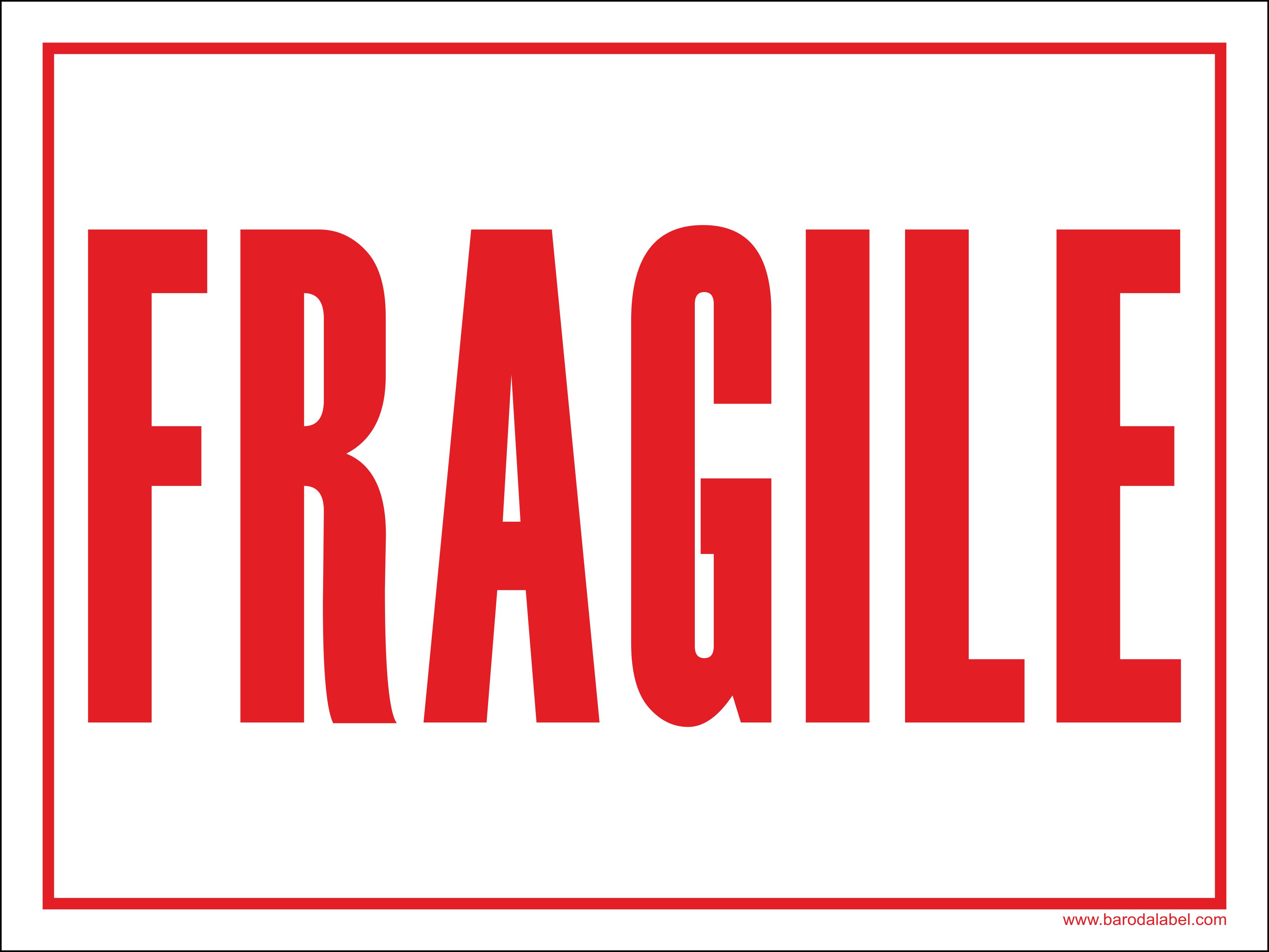 BLMC Sticker Paper Self Adhesive Label 100 x 50 mm Red_1