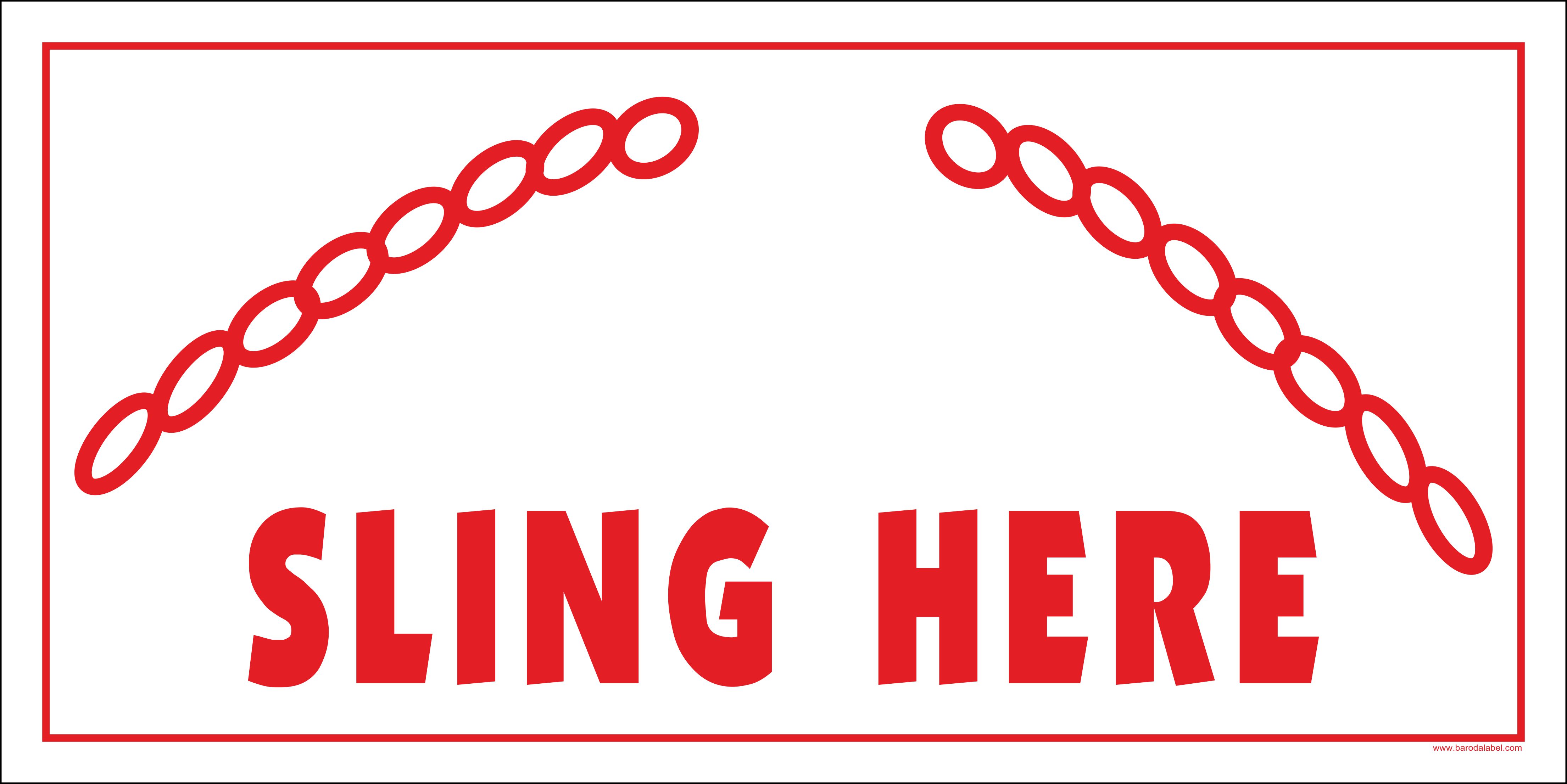 BLMC Sticker Paper Self Adhesive Label 100 x 50 mm Red_3