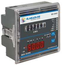 Elmeasure GD 3110 50 mA - 6 A IP51 Three Phase LED Energy Meters_0