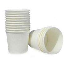 Flamingo Plain Paper Event and Parties Disposable Cups 100 mL White_0