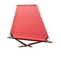 SMI Stainless steel Folding Bed  6 x 2.5 feet Red_0